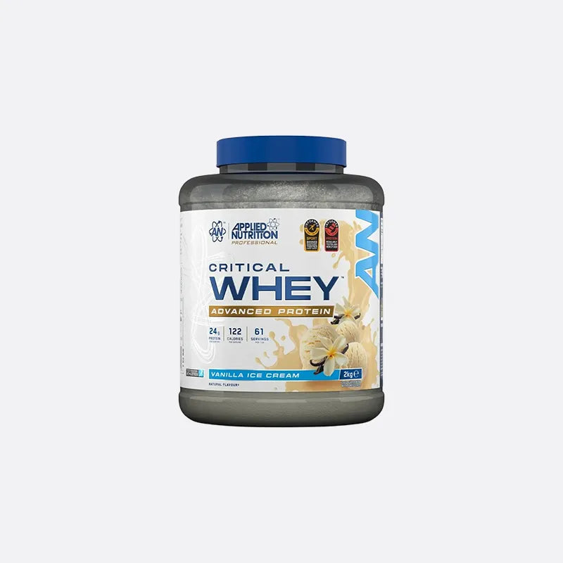 Critical Whey Vanilla Ice Cream