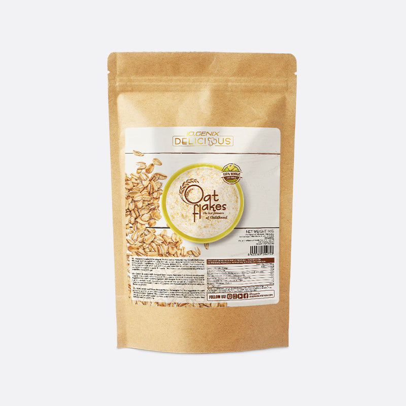 Flocons d’avoine Iogenix Oat Flakes (Flocons d'Avoine) 1 kg