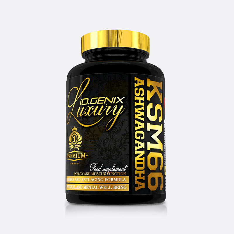 Ashwagandha Iogenix KSM-66 60 vegan capsules