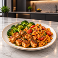 Poulet Basquaise & Farfalle — plat préparé, portion de 460 g